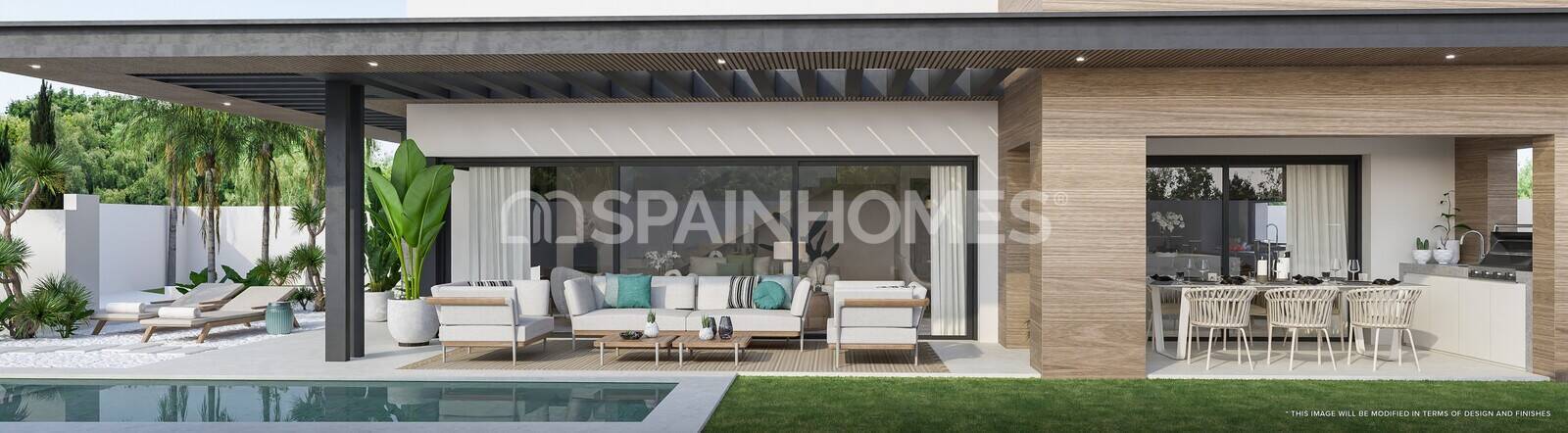Willa w Mijas, Malaga, Hiszpania 3 sypialnie, 287 mkw. nr 60726