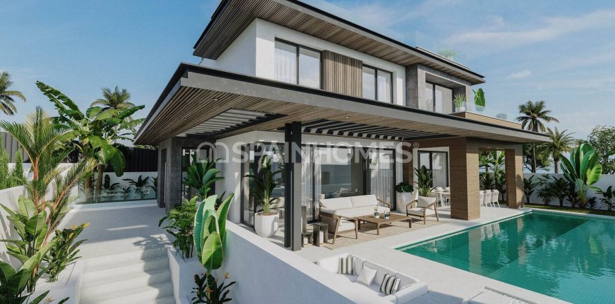 Villa en Mijas, Málaga, España 3 dormitorios, 287 m2 No. 60726