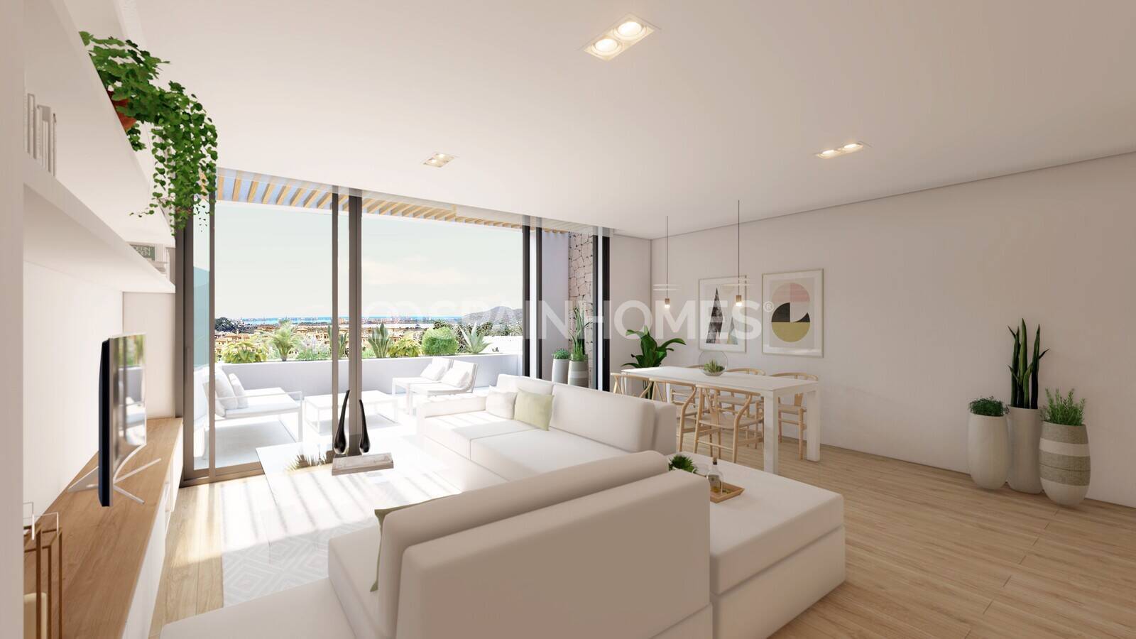 Apartment in Cartagena, Murcia, Spain 2 bedrooms, 96 sq.m. No. 57915