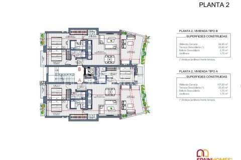 Apartament w Cartagena, Murcia, Hiszpania 2 sypialnie, 96 mkw. nr 57915 – zdjęcie 20