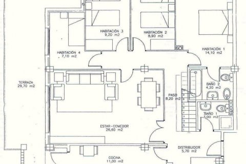 Apartamento en venta Salou, Tarragona, España 4 dormitorios, 141 m2 No. 21943 - foto 26