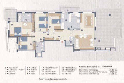 Продажа квартиры Салоу, Таррагона, Испания 4 спальни, 134м2 №21889 - фото 30