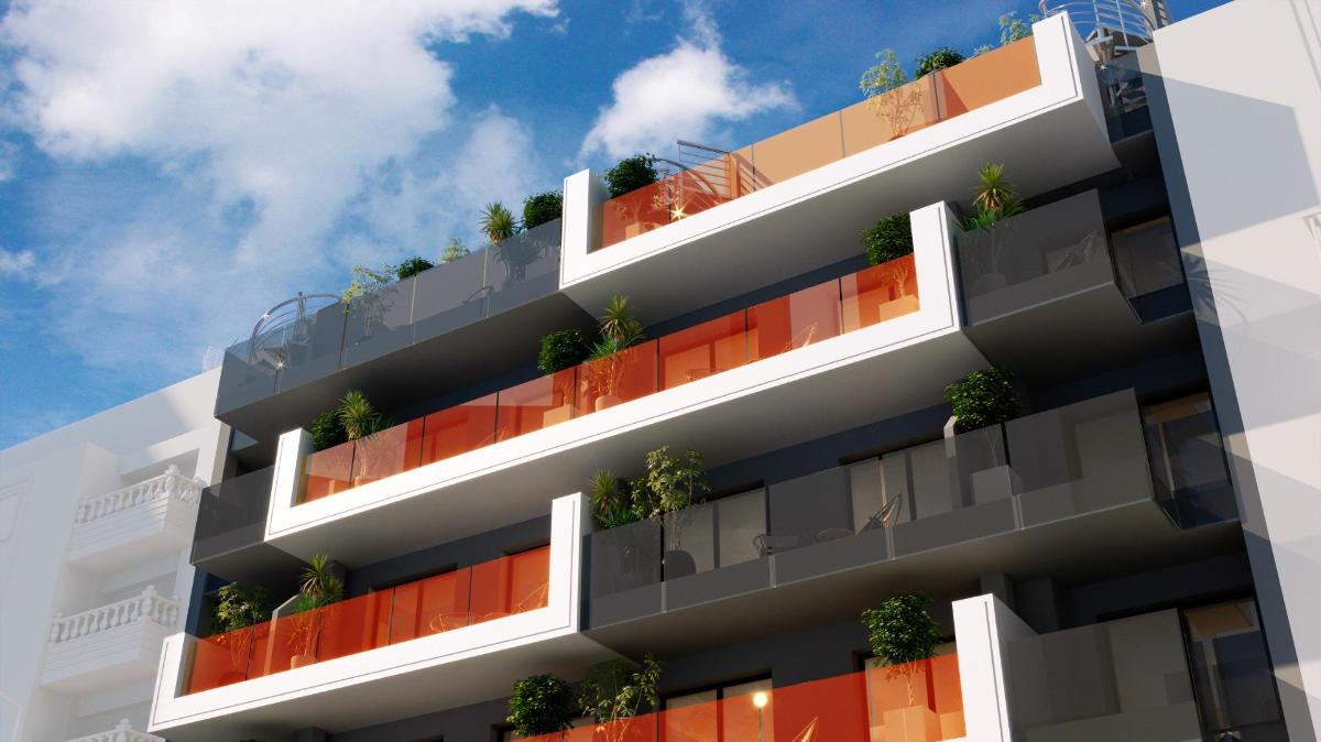 Apartment à Torrevieja, Alicante, Espagne 3 chambres, 118 m2 No. 95932