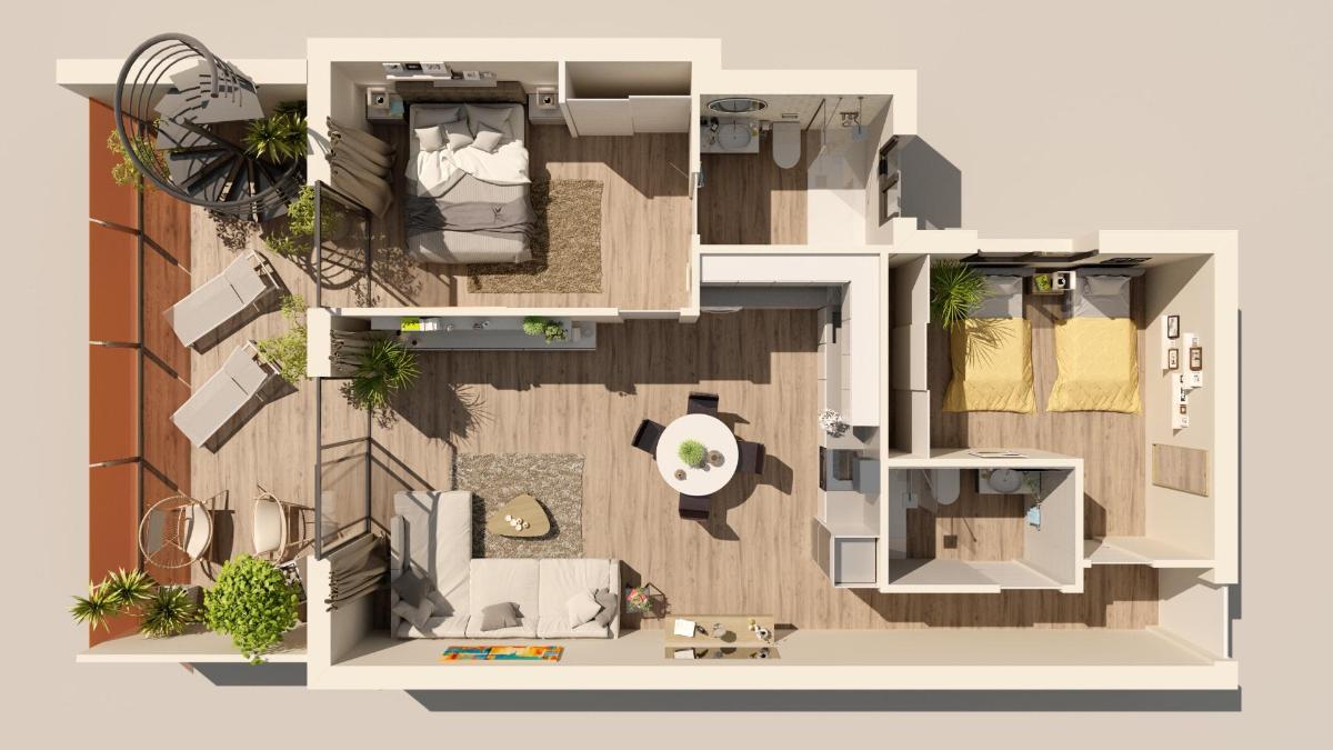 Apartment à Torrevieja, Alicante, Espagne 3 chambres, 118 m2 No. 95932