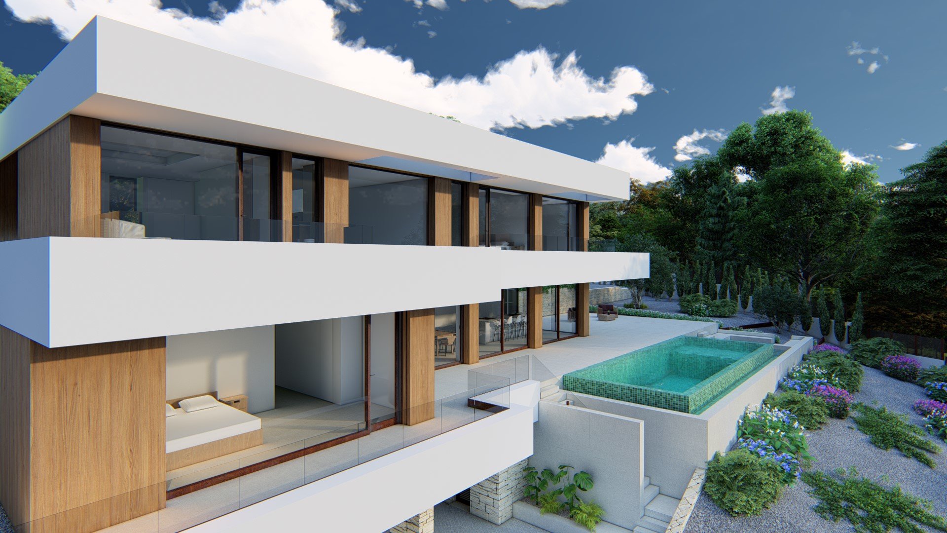 Villa en Altea, Alicante, España 4 dormitorios, 425 m2 No. 102044