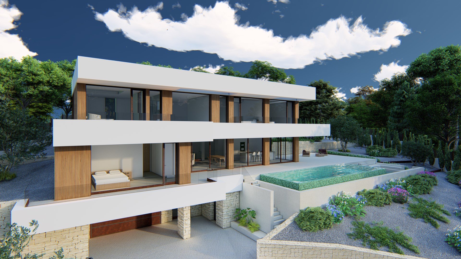 Villa en Altea, Alicante, España 4 dormitorios, 425 m2 No. 102044