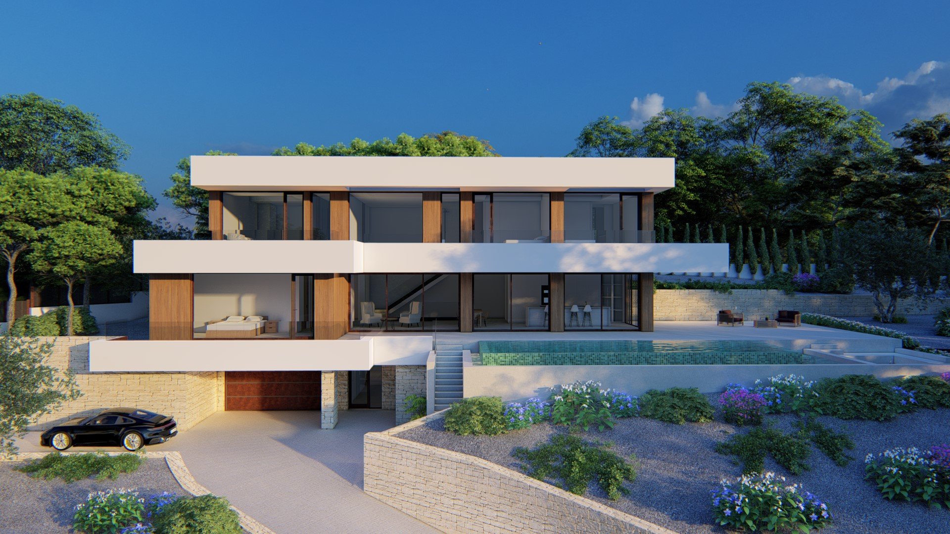 Villa en Altea, Alicante, España 4 dormitorios, 425 m2 No. 102044