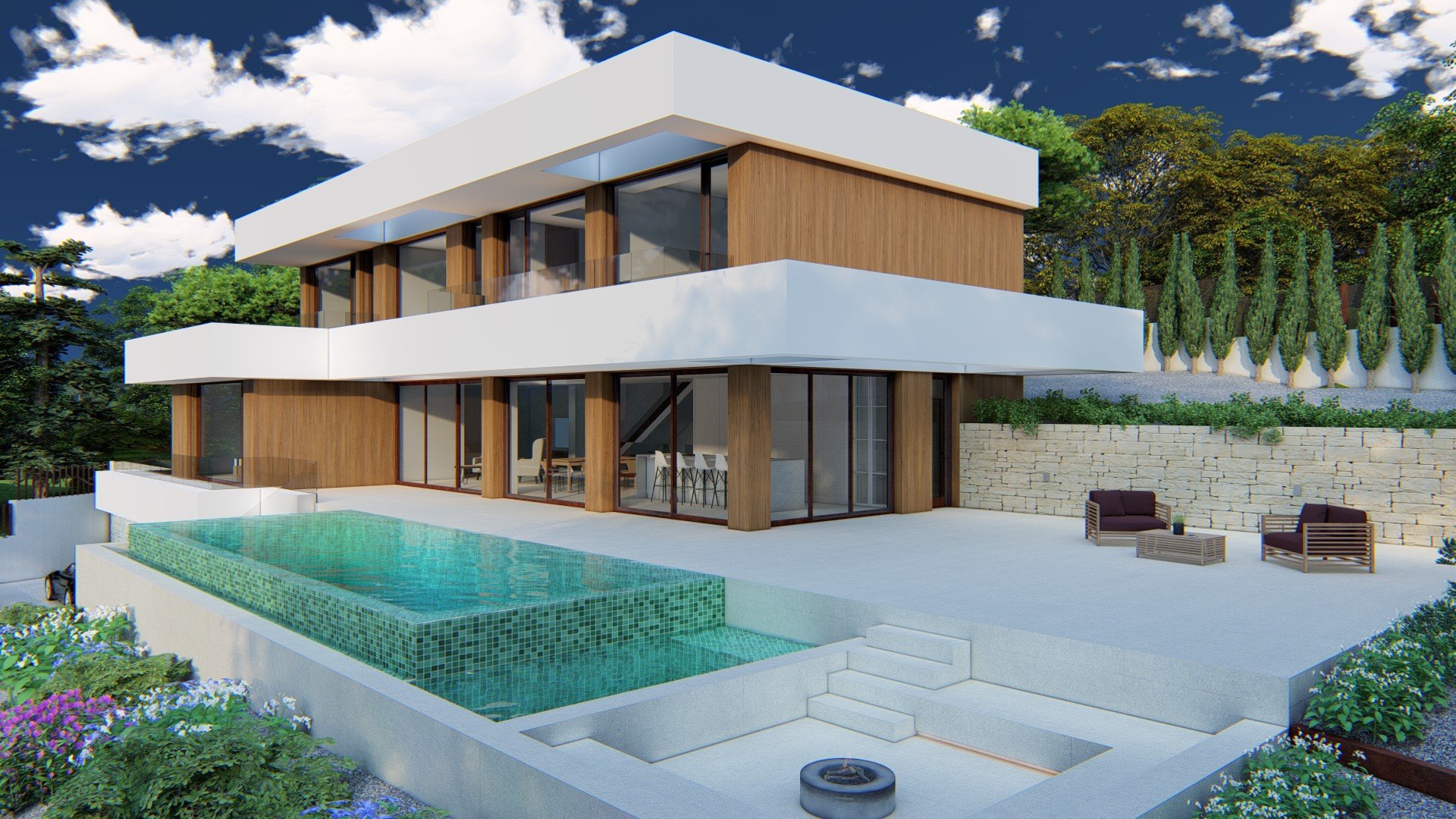 Villa en Altea, Alicante, España 4 dormitorios, 425 m2 No. 102044
