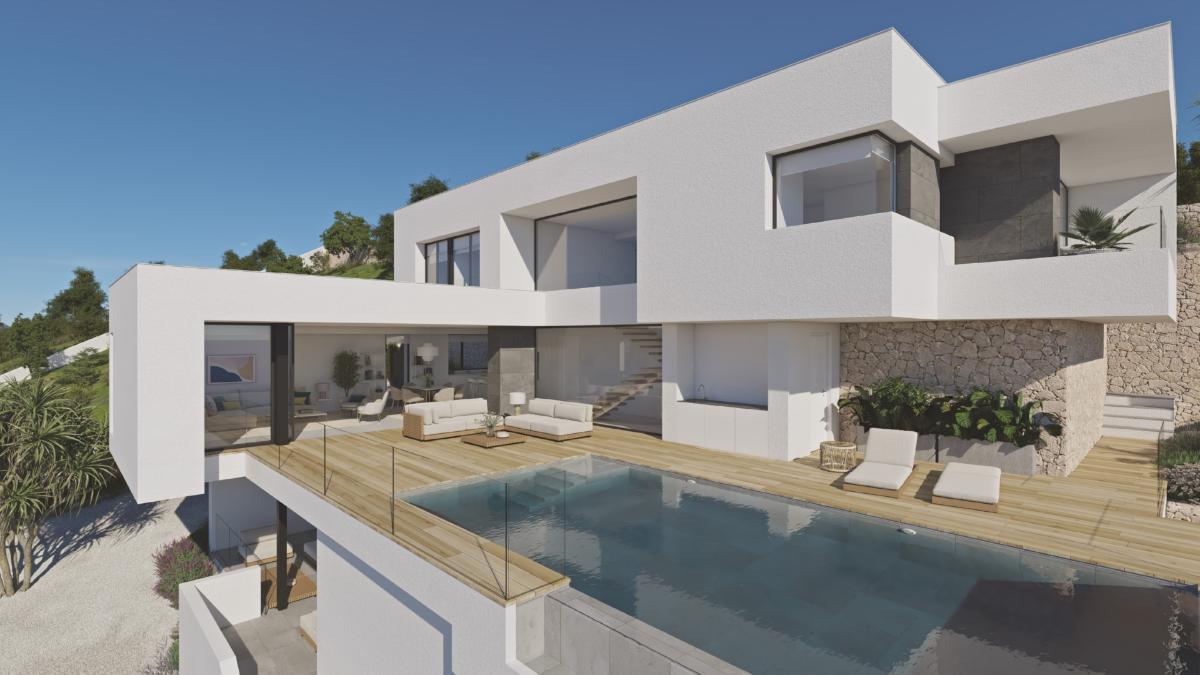 Villa a Cumbre Del Sol, Alicante, Spagna 3 camere da letto, 349 mq. N° 100512