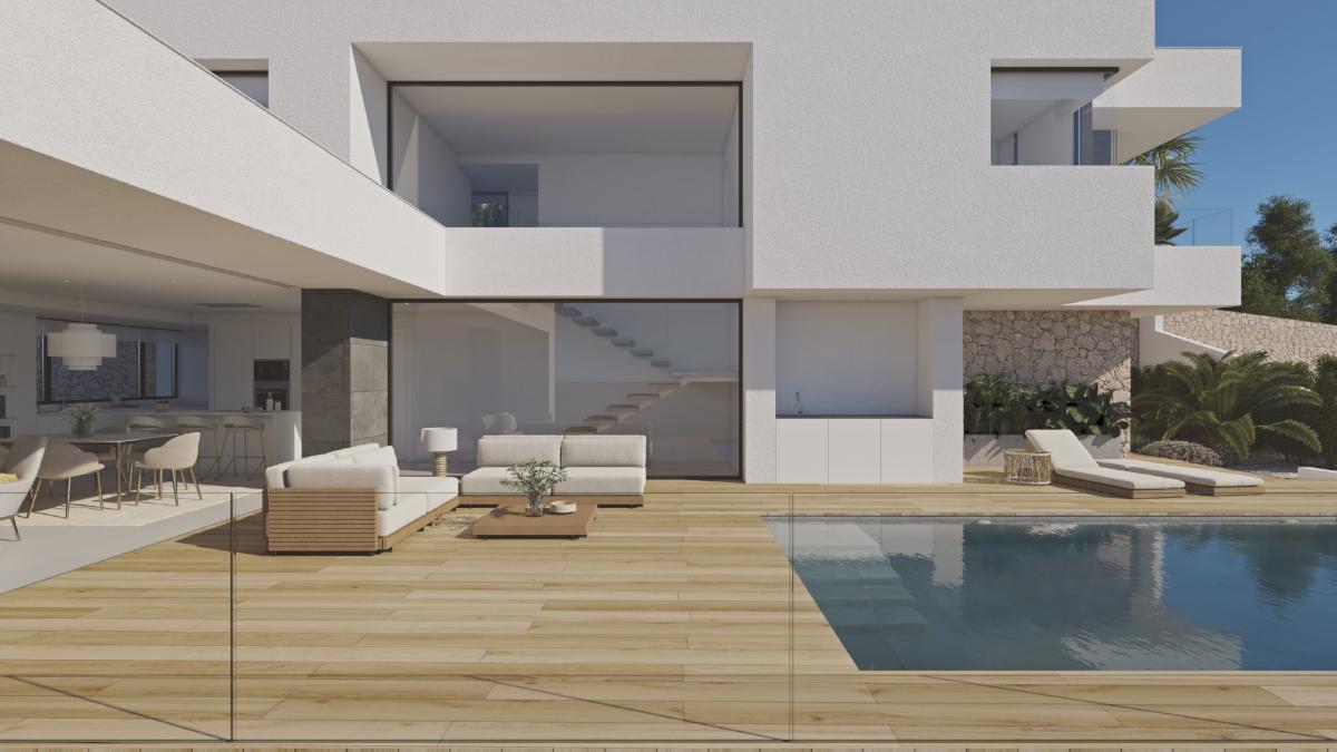 Villa a Cumbre Del Sol, Alicante, Spagna 3 camere da letto, 349 mq. N° 100512