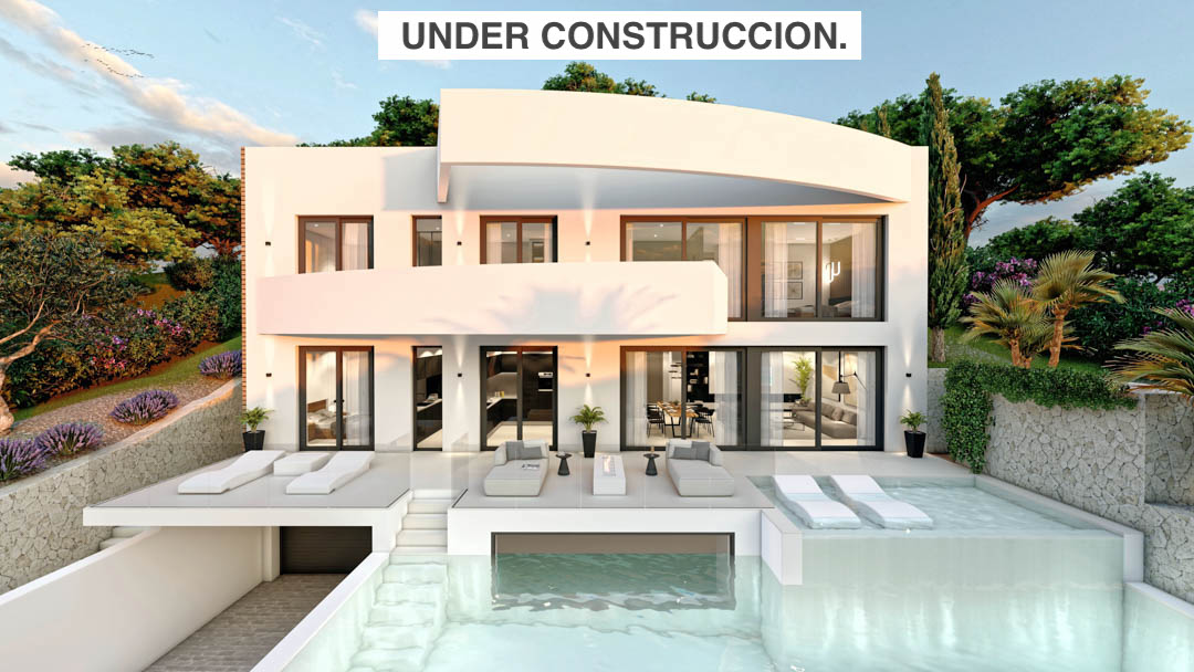 Villa in Altea, Alicante, Spain 4 bedrooms, 540 sq.m. No. 84268
