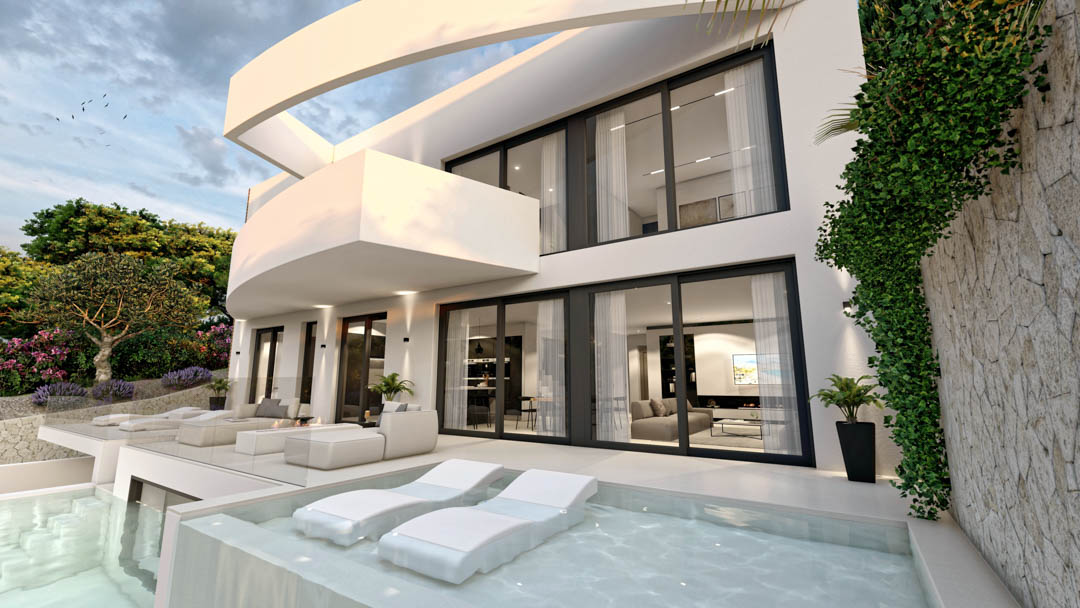 Villa in Altea, Alicante, Spain 4 bedrooms, 540 sq.m. No. 84268