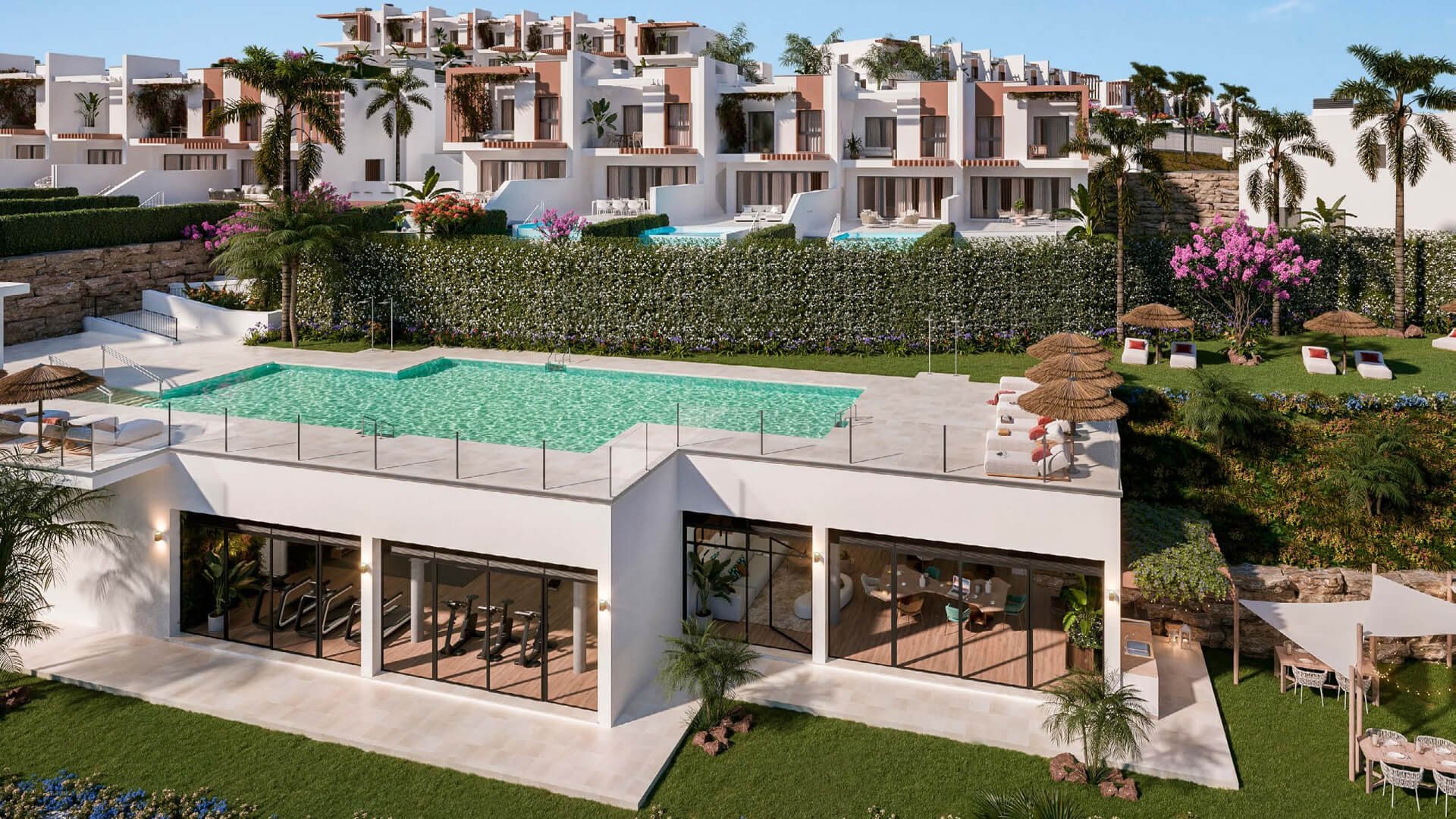 Villa i Soleia Living el Chaparral, Malaga, Spanien 4 sovrum, 193.39 kvm. Nr. 90398