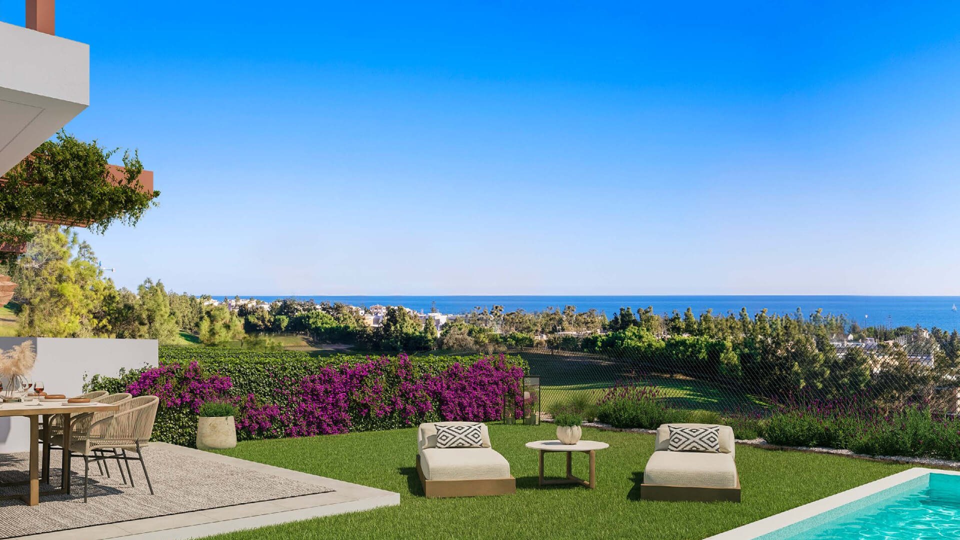Villa i Soleia Living el Chaparral, Malaga, Spanien 4 sovrum, 193.39 kvm. Nr. 90398