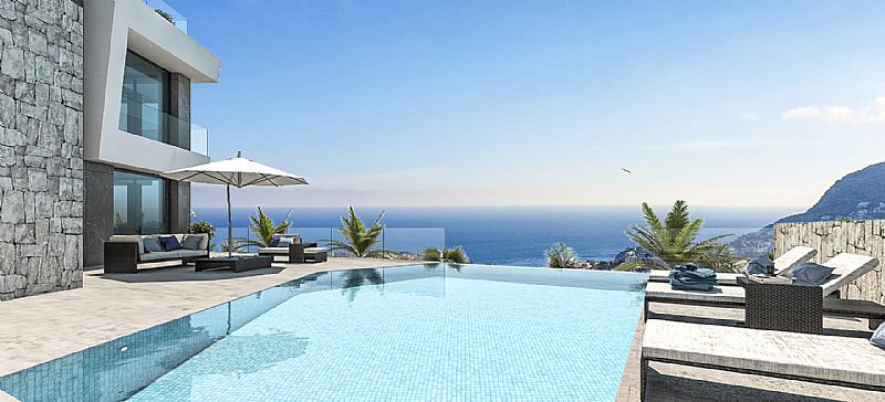 Villa en Calpe, Alicante, España 4 dormitorios, 410 m2 No. 110736