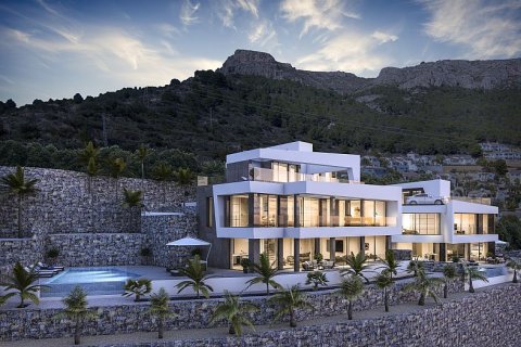 Villa i Calpe, Alicante, Spanien 4 sovrum, 410 kvm. Nr. 110736