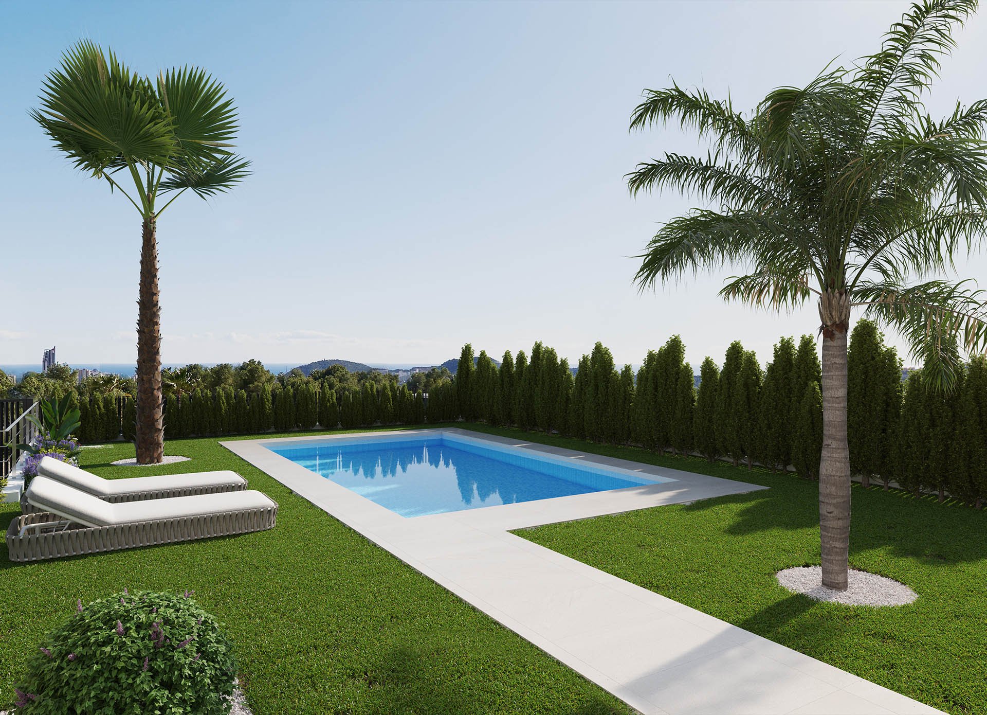 Villa en Finestrat, Alicante, España 3 dormitorios, 154 m2 No. 110737