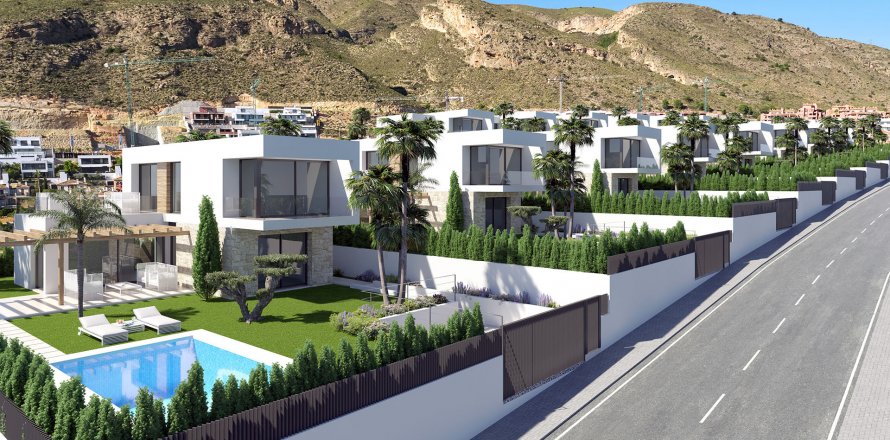 Villa Finestrat, Alicante, Spanien 3 sovrum, 154 kvm. Nr. 110737