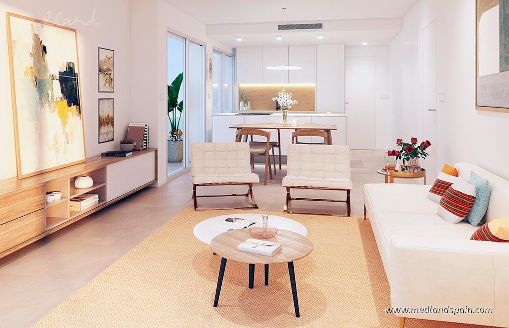 Apartamento en Pilar de la Horadada, Alicante, España 2 dormitorios, 63 m2 No. 108478