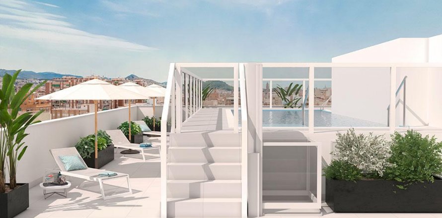 Huoneisto Malaga, Espanja 2 makuuhuonetta, 97 m2 No. 108484