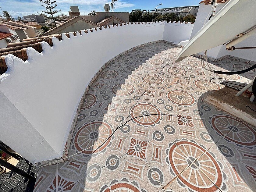 Villa i Playa Flamenca II, Alicante, Spanien 4 sovrum, 120 kvm. Nr. 111155