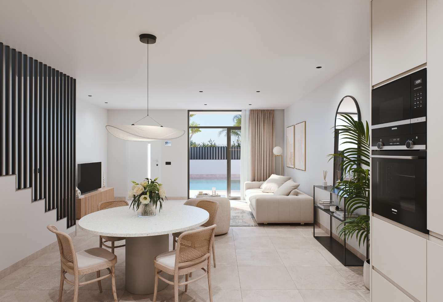 Villa en San Pedro del Pinatar, Murcia, España 3 dormitorios, 108 m2 No. 84327