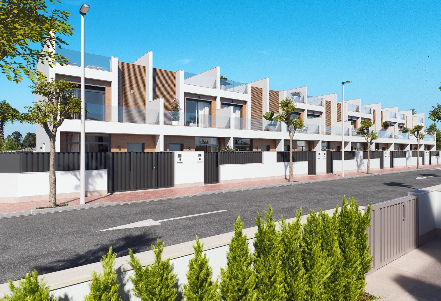 Villa en San Pedro del Pinatar, Murcia, España 3 dormitorios, 108 m2 No. 84327