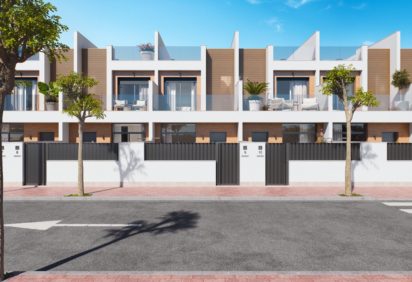 Villa en San Pedro del Pinatar, Murcia, España 3 dormitorios, 108 m2 No. 84327