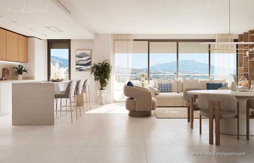 Apartment in Estepona, Malaga, Spain 3 bedrooms, 165 sq.m. No. 108763