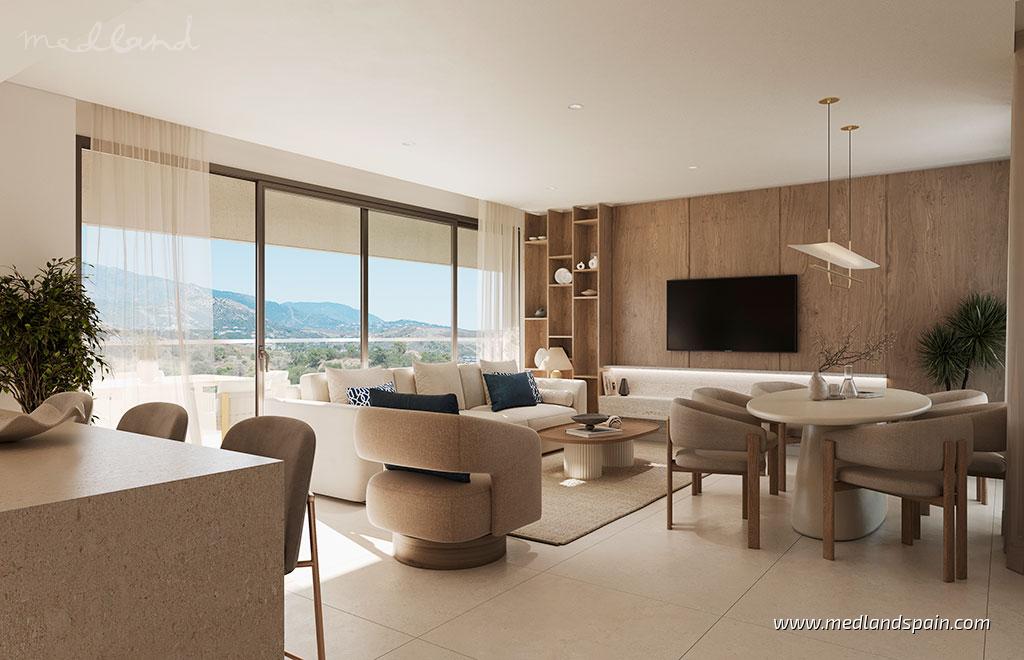 Apartment in Estepona, Malaga, Spain 3 bedrooms, 165 sq.m. No. 108763