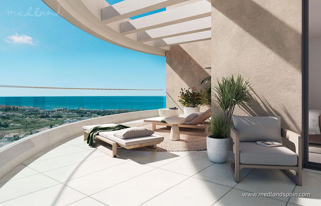Apartment in Estepona, Malaga, Spain 3 bedrooms, 165 sq.m. No. 108763