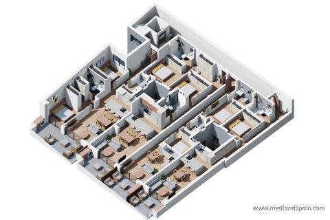 Apartamento en venta Torrevieja, Alicante, España 2 dormitorios, 74 m2 No. 108760 - foto 12