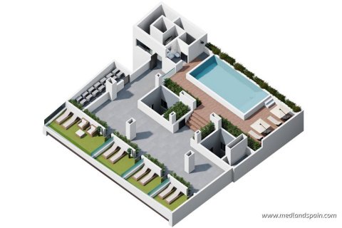 Apartamento en venta Torrevieja, Alicante, España 2 dormitorios, 74 m2 No. 108760 - foto 13