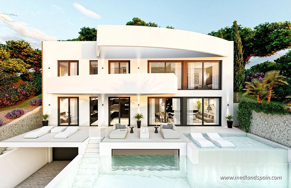Huvila Altea, Alicante, Espanja 4 makuuhuonetta, 500 m2 No. 57636