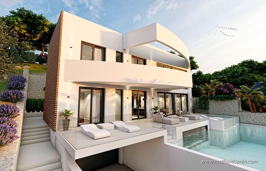 Huvila Altea, Alicante, Espanja 4 makuuhuonetta, 500 m2 No. 57636