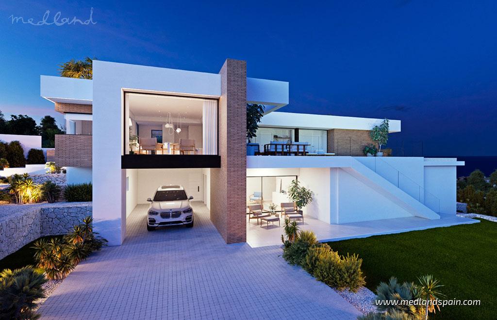 Villa Cumbre Del Sol, Alicante, Spānijā 3 istabas, 615 m2 Nr. 57745