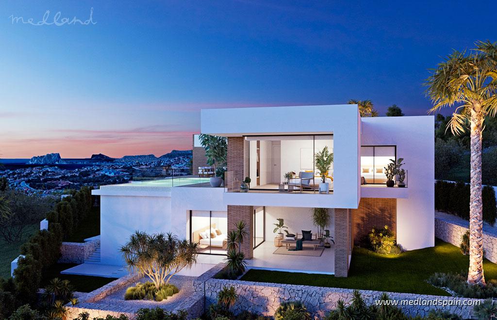 Villa Cumbre Del Sol, Alicante, Spānijā 3 istabas, 615 m2 Nr. 57745
