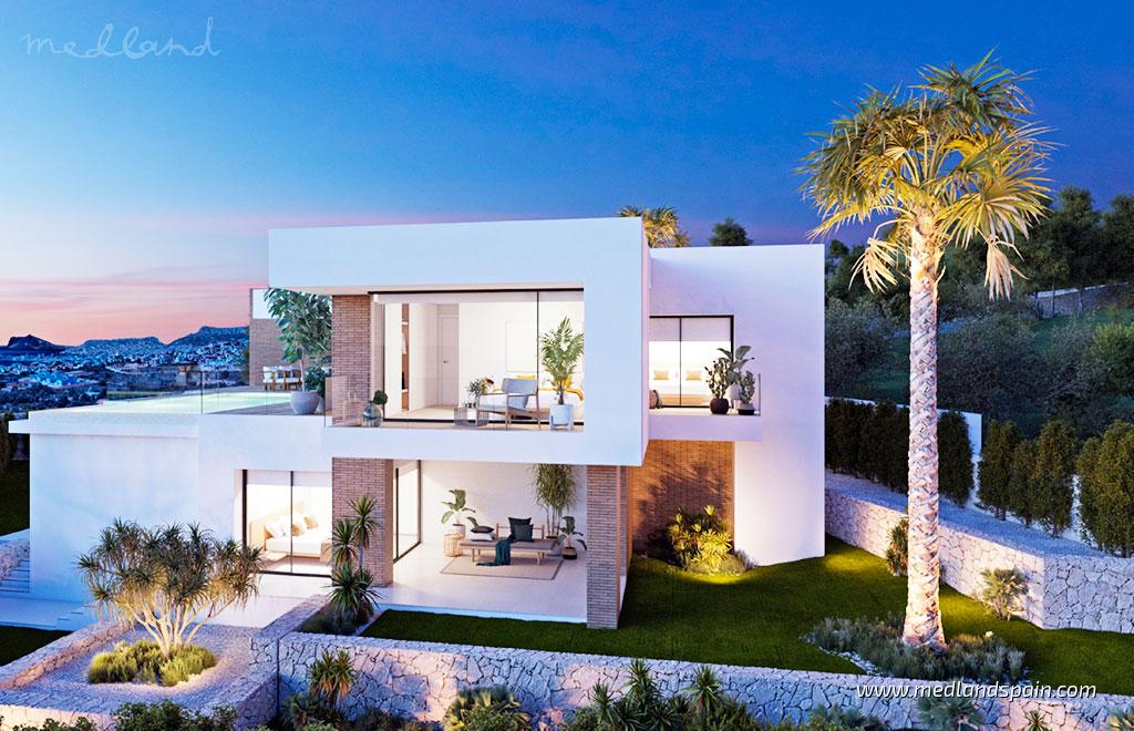 Villa Cumbre Del Sol, Alicante, Spānijā 3 istabas, 615 m2 Nr. 57745