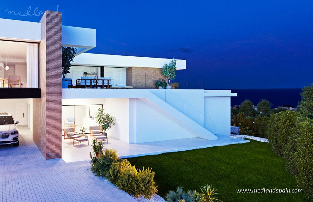 Villa Cumbre Del Sol, Alicante, Spānijā 3 istabas, 615 m2 Nr. 57745