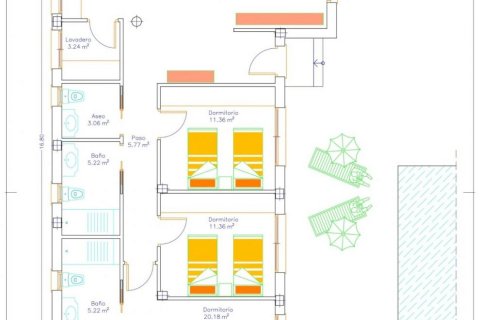 Villa en venta Calasparra, Murcia, España 3 dormitorios, 135 m2 No. 111410 - foto 13