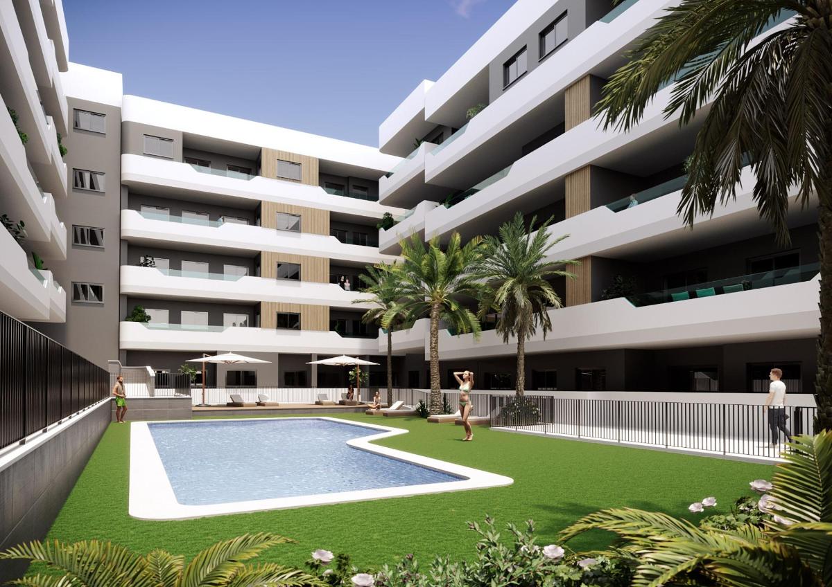 Lägenhet i Santa Pola, Alicante, Spanien 3 sovrum, 94 kvm. Nr. 113080