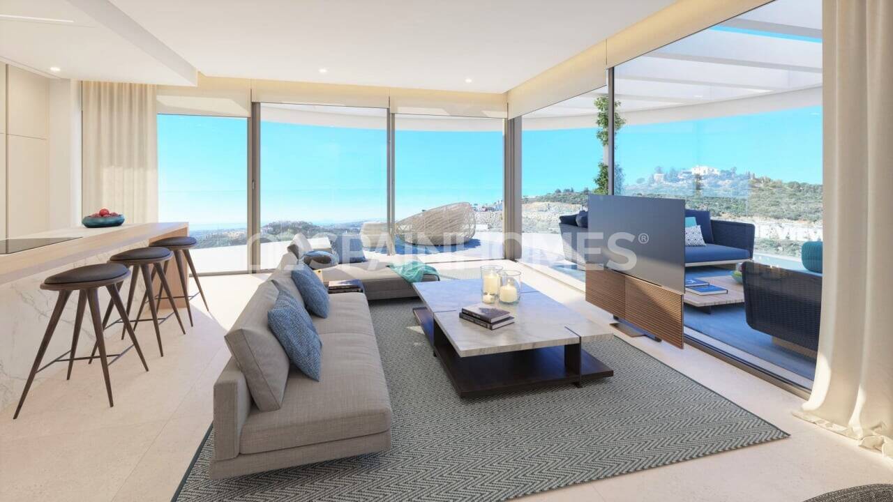 Huoneisto Benahavis, Malaga, Espanja 3 makuuhuonetta, 163 m2 No. 48411