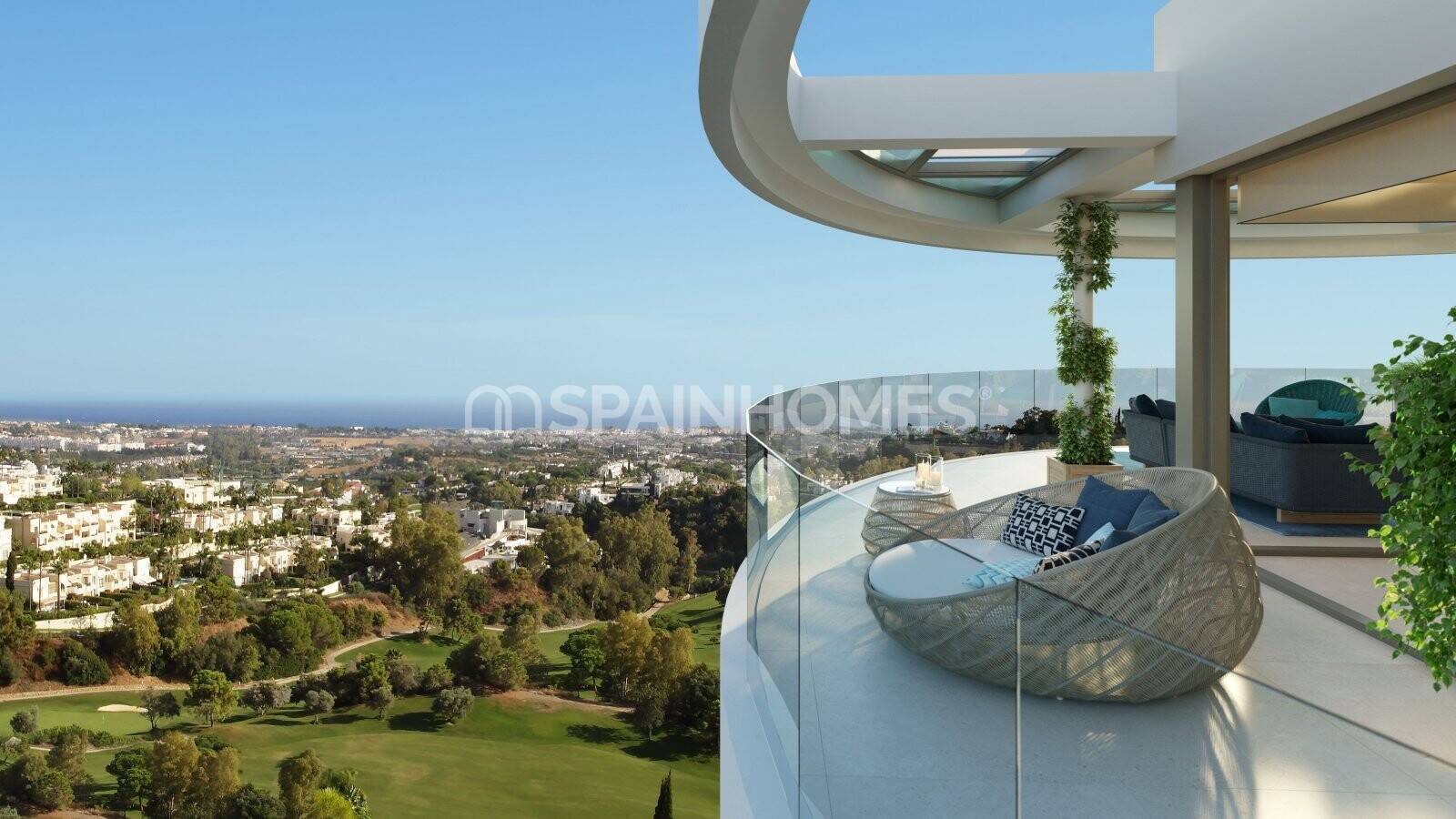 Penthäuser in Benahavis, Malaga, Spanien 3 Schlafzimmer, 215 m2 Nr. 48410