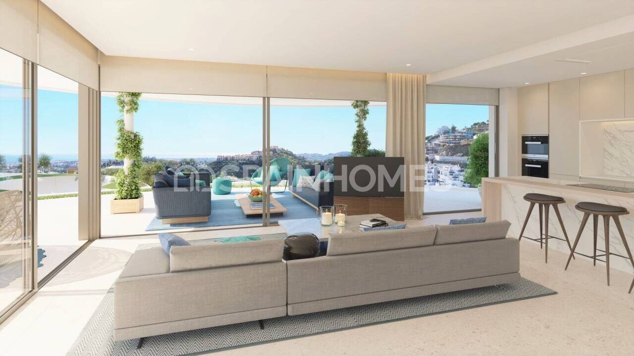 Penthäuser in Benahavis, Malaga, Spanien 3 Schlafzimmer, 215 m2 Nr. 48410