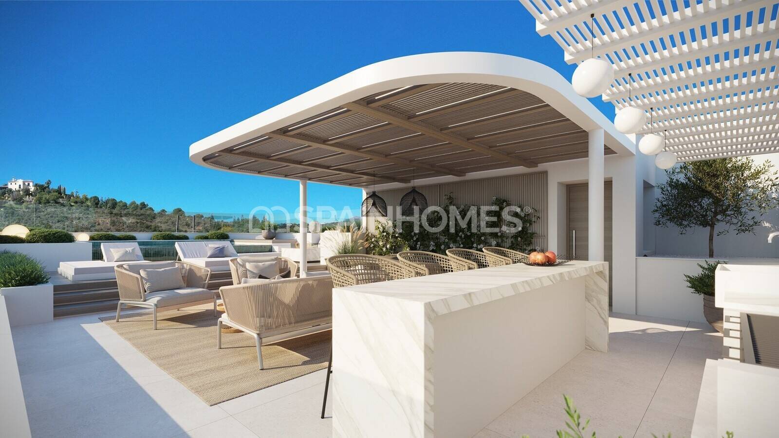 Penthäuser in Benahavis, Malaga, Spanien 3 Schlafzimmer, 215 m2 Nr. 48410