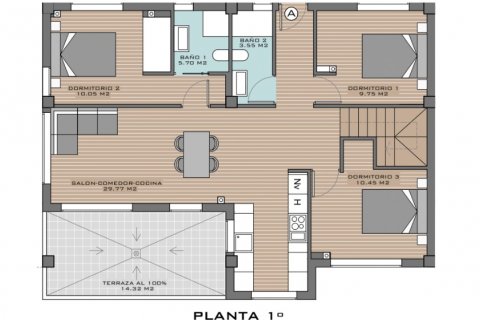 Продажа пентхауса Ориуэла, Аликанте, Испания 3 спальни, 160м2 №95114 - фото 10