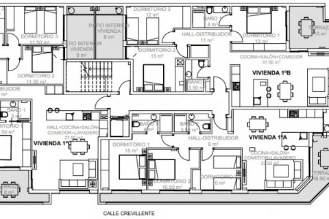 Wohnung zum Verkauf Guardamar del Segura, Alicante, Spanien 3 Schlafzimmer, 129 m2 Nr. 95110 - Foto 7