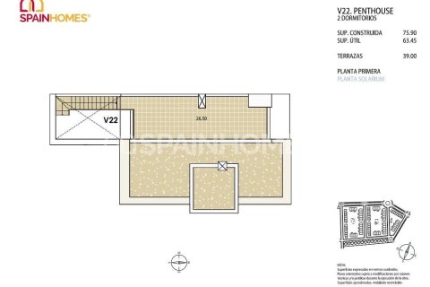 Lägenhet till salu i Cartagena, Murcia, Spanien 3 sovrum, 100 kvm. Nr. 52357 - foto 25