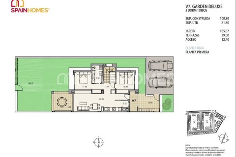 Lägenhet till salu i Cartagena, Murcia, Spanien 3 sovrum, 100 kvm. Nr. 52357 - foto 29