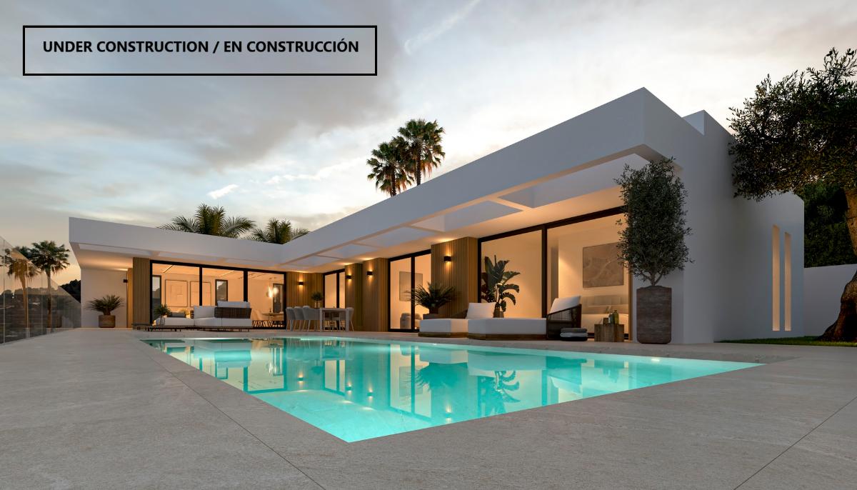 Villa i Calpe, Alicante, Spanien 3 sovrum, 176 kvm. Nr. 100761